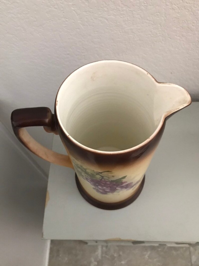 NEW LOWER PRICE Rare Avon Pottery Co Tankard Pitcher 19th Etsy Ireland