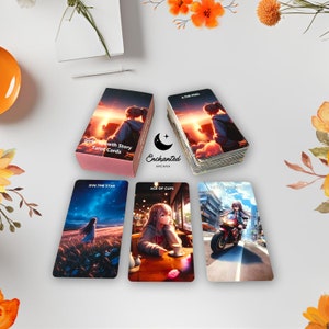 Baraja de cartas de Tarot, Baraja de Tarot Única, Baraja de Tarot con Guía, 78 Cartas de Tarot, Baraja de Tarot para Principiantes, Cartas de Tarot Únicas, Baraja de Tarot