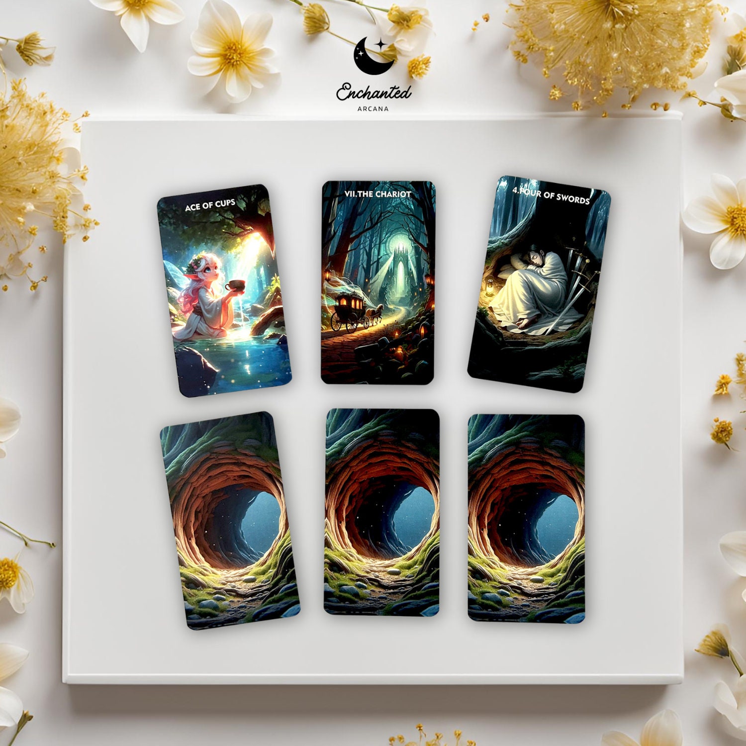 Tarot Cards, Tarot Card Deck With Guidebook, Cute Tarot Deck, Beginner ...