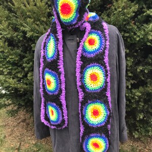 Scarf Gay Pride Rainbow Circles LGBTQ