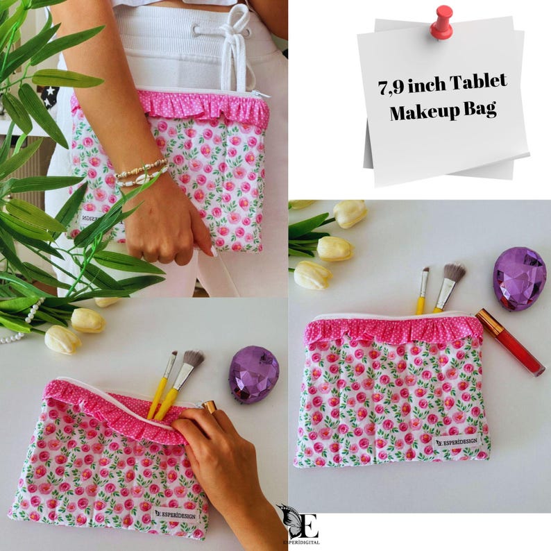 7 SIZE Tablet Laptop Case, Pdf Pattern Video Tutorial, A4 Size A5 Size