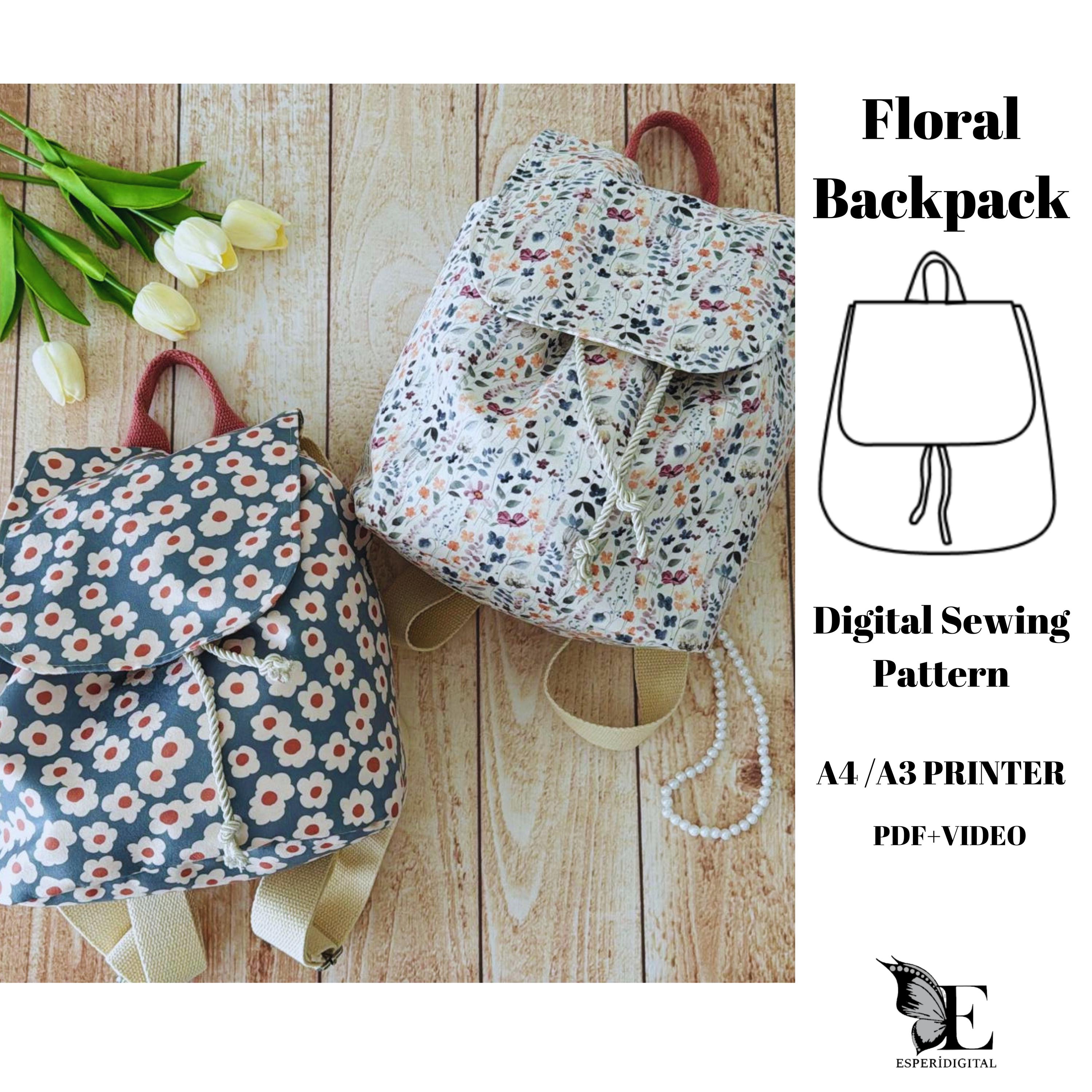 Convertible Backpack Pattern