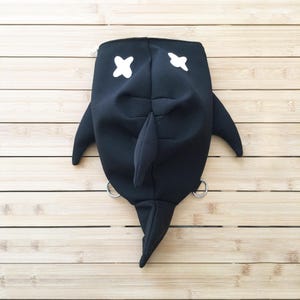 Sac à dos requin pour garçons, cyclisme, sac à dos de niche, cartable étrange, sac messager en toile, sac pour téléphone portable personnalisé