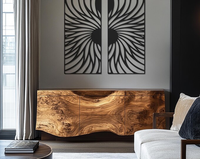 Abstract Metal Wall Art Decor, Metal Wall Art Decor, Room Decor, Creative Wall Decor, Unique Wall Decor, Father's Day Gift, Gift for Home