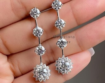 Fas 925 diamond earrings best sale