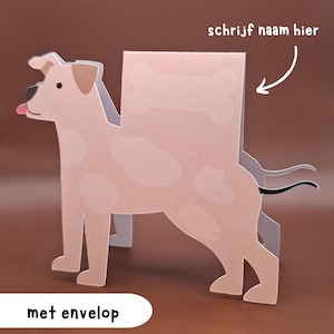 Biglietto d'auguri per lui, biglietto d'auguri originale per labrador, biglietto d'auguri divertente e carino, regalo per animali, biglietto per zoo con cane, carta creativa per la decorazione della casa.
