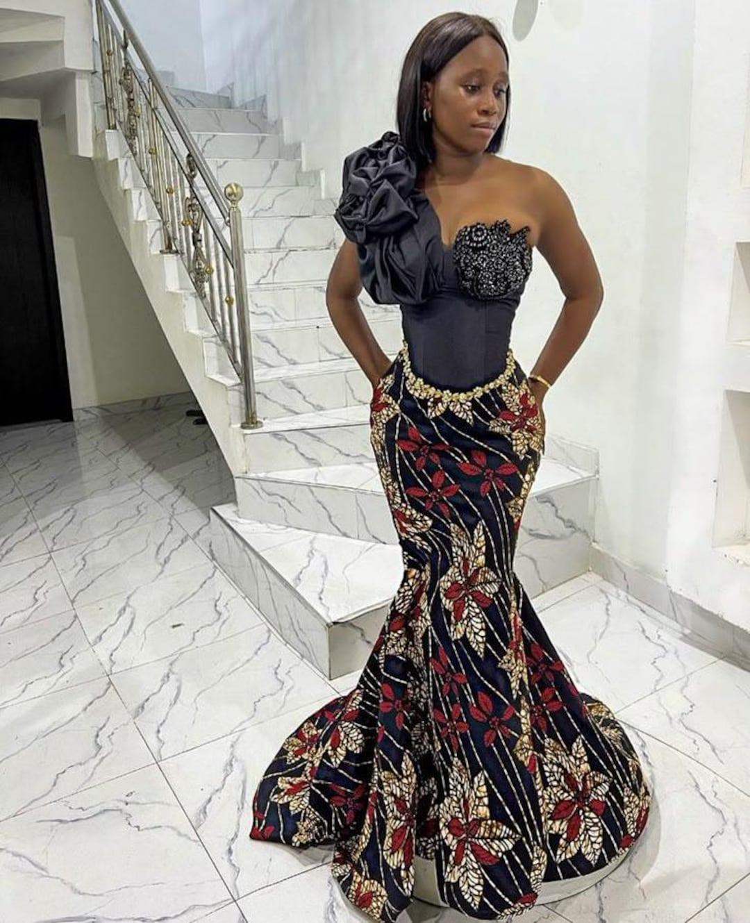 african print corset dress African Print Ankara Corset Top