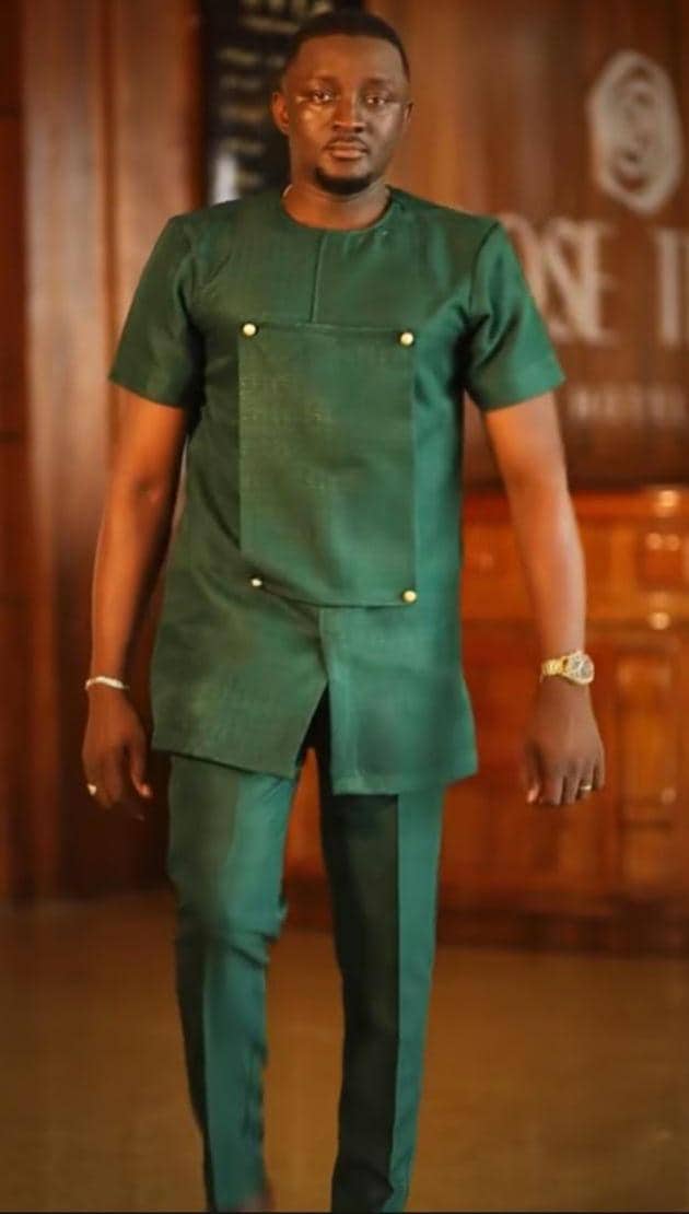 white christmas dresses African Men's Kaftan | Custom Senator Wear main image 1