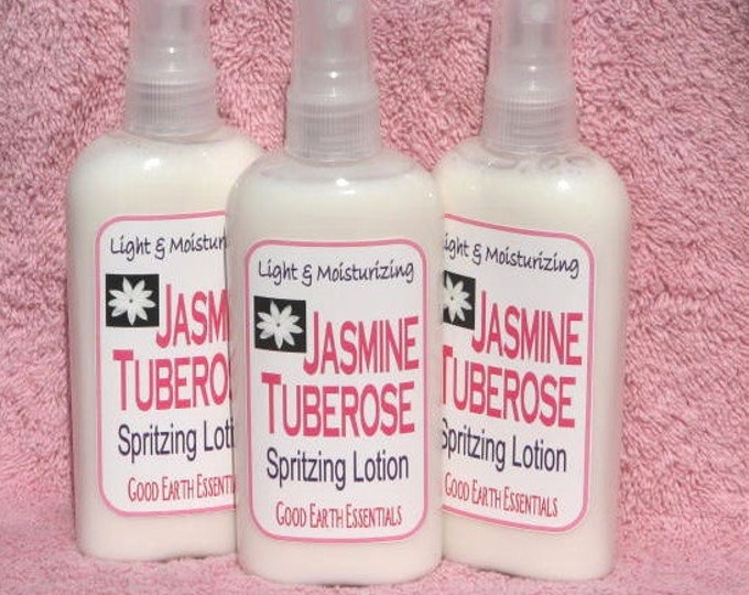 JASMINE TUBEROSE Spritzing Lotion Leaves Skin Soft and Etsy