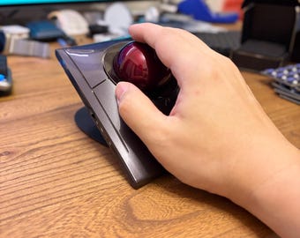 Kensington Slimblade Pro Trackball Tilt Base Kit With Wrist Rest