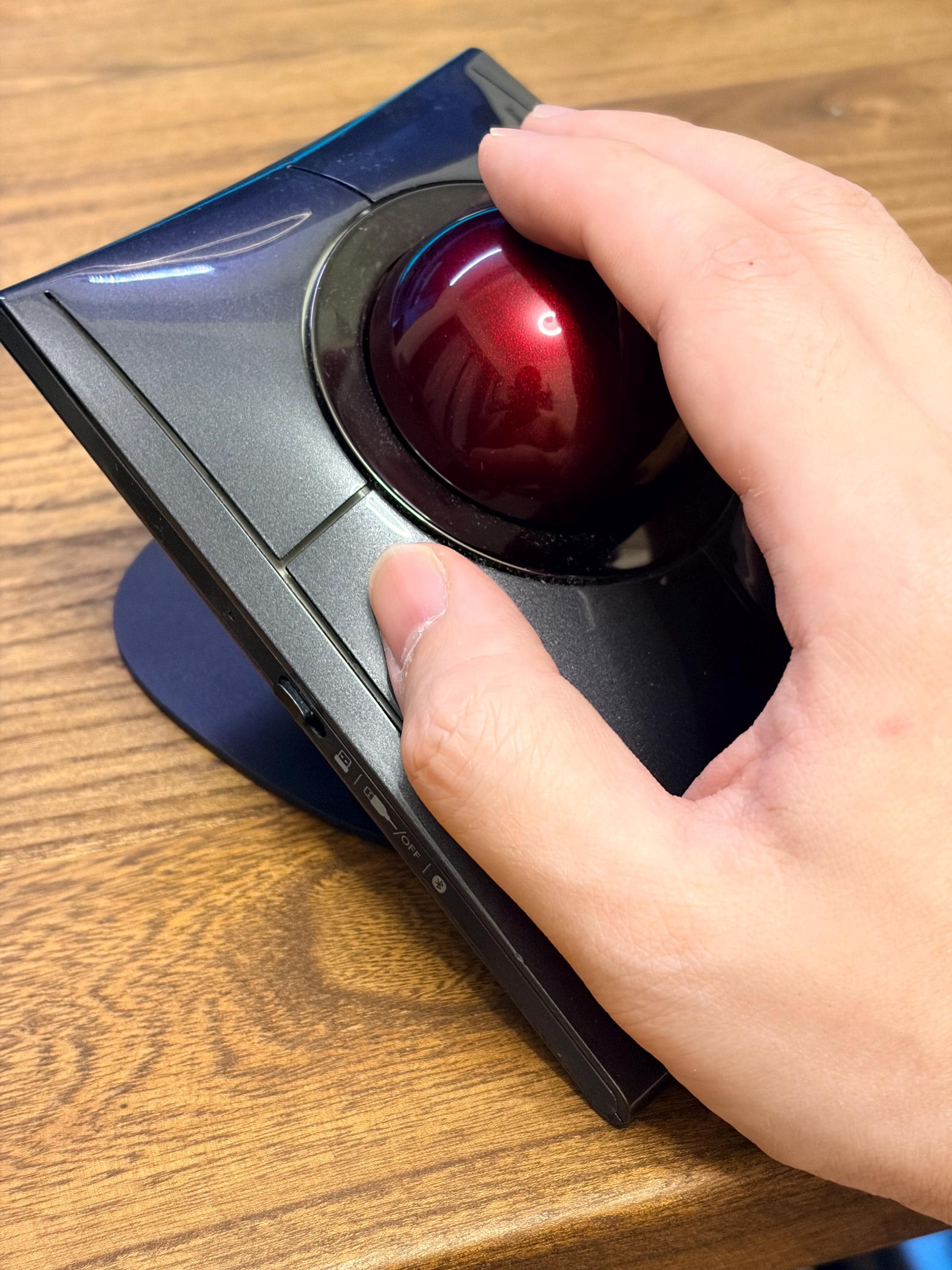 Kensington Slimblade Pro Trackball Tilt Base Kit With Wrist Rest