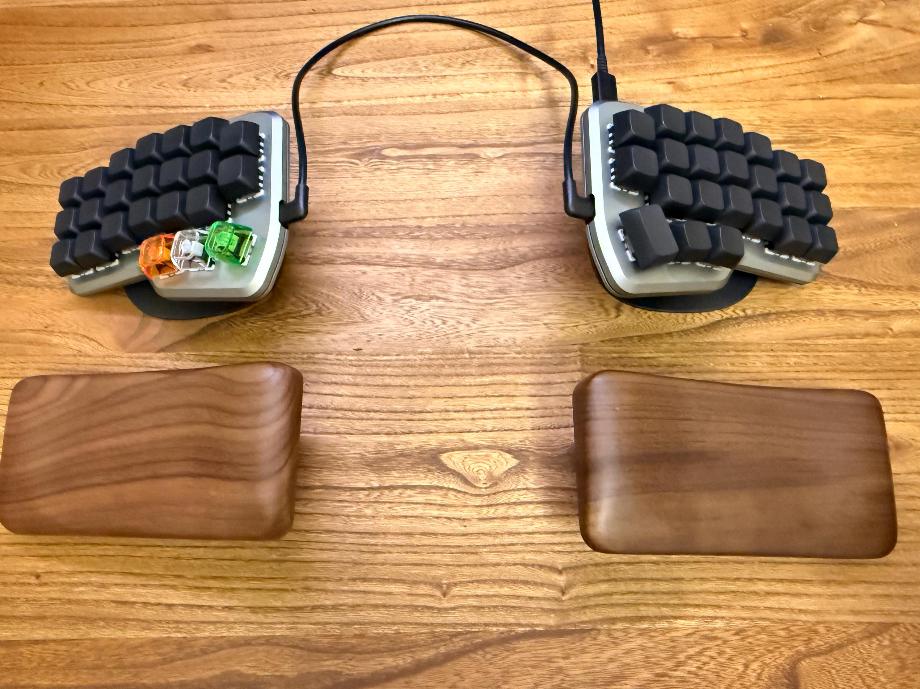 分割キーボード用テンティング＆ティルティングキット、スタンド