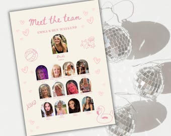 Meet the team hen party weekend photos