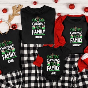 Custom Matching Christmas, First Christmas as Mom Shirts, Matching Christmas Shirts, First Christmas as Dad Shirt, Family Christmas Matching