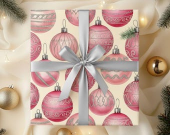 Carta da regalo natalizia rosa, carta da regalo natalizia, carta da regalo natalizia floreale rosa, confezioni natalizie, carta da regalo, carta da regalo per le feste