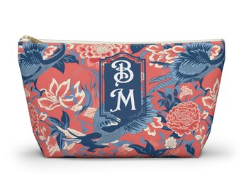 Mahjong Chinoiserie Floral Bag, Mahjong Liebhaber Geschenk, Mahjong Tile Tasche, Custom Mahjong Tasche, Floral Mahjong Tile Bag, Mahjong Spieler Geschenk
