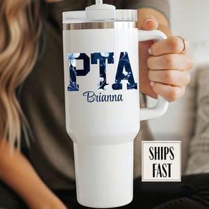 Physical Therapist Assistant Tumbler 40 oz tumbler, 40 oz tumbler with lid and straw, physical therapy assistant gift, custom pta tumbler
