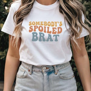 Chemise pour enfant gâtée, Chemise pour enfant, Chemise classique culte, Chemise tendance, Tendance, Populaire, Minimaliste, Pop, Musique, Club, chemise pour enfant, t-shirt pour enfant