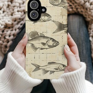 Fish Phone Case, Abstract Fish Phone Case, iPhone 16 case, iPhone 15 pro case, Fish lover Phone Case, Samsung Galaxy S24 Phone case, iPhone