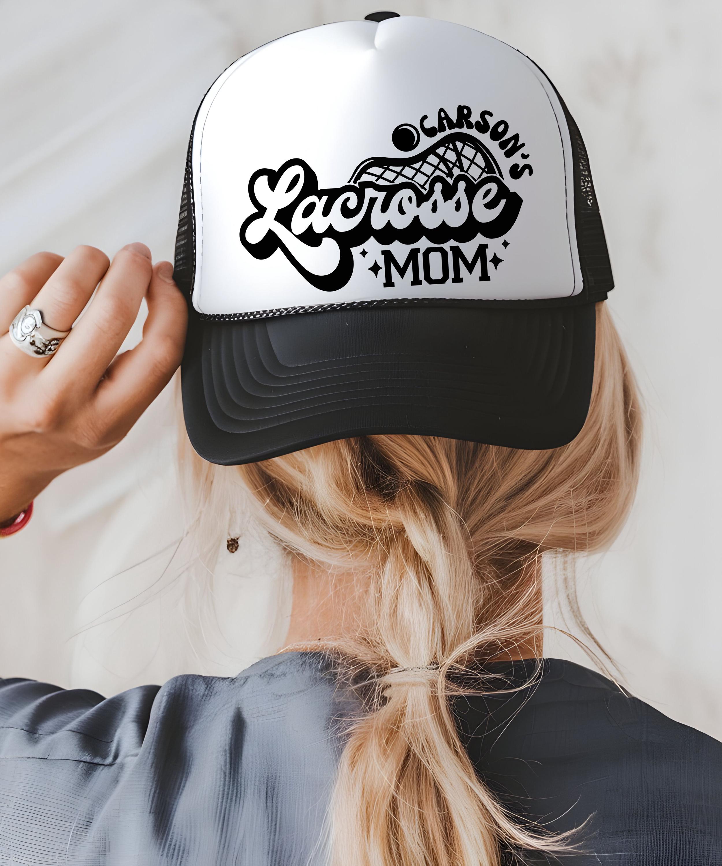 Custom Lacrosse Mom Hat, Lacrosse Mom Hat, Lacrosse Mom Trucker