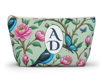 Bolsa para fichas de mahjong, bolsa de mahjong con estampado floral, bolsa de mahjong, neceser personalizado, estuche para fichas de mahjong, bolsa para accesorios de mahjong, regalo para jugador de mahjong
