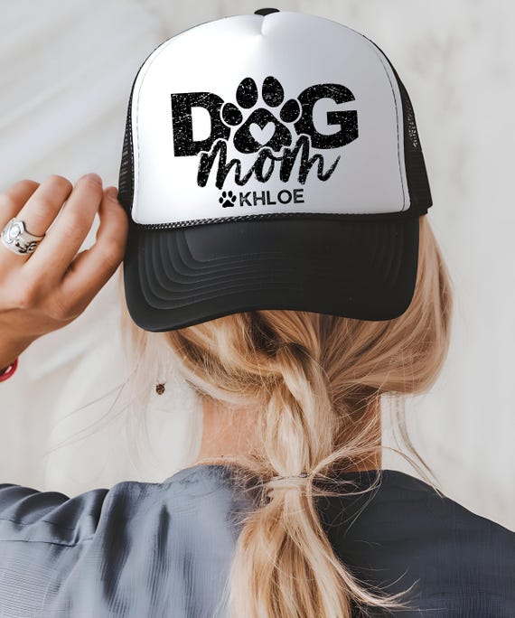 Dog Mama Trucker Hat Dog Mom Trucker Hat – The Darling Effect main image 4
