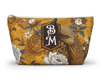 Bolsa para fichas de mahjong con diseño chinoiserie de pavo real, bolsa para mahjong, estuche para fichas de mahjong, bolsa para accesorios de mahjong, regalo para jugadores de mahjong, regalo para amantes del mahjong