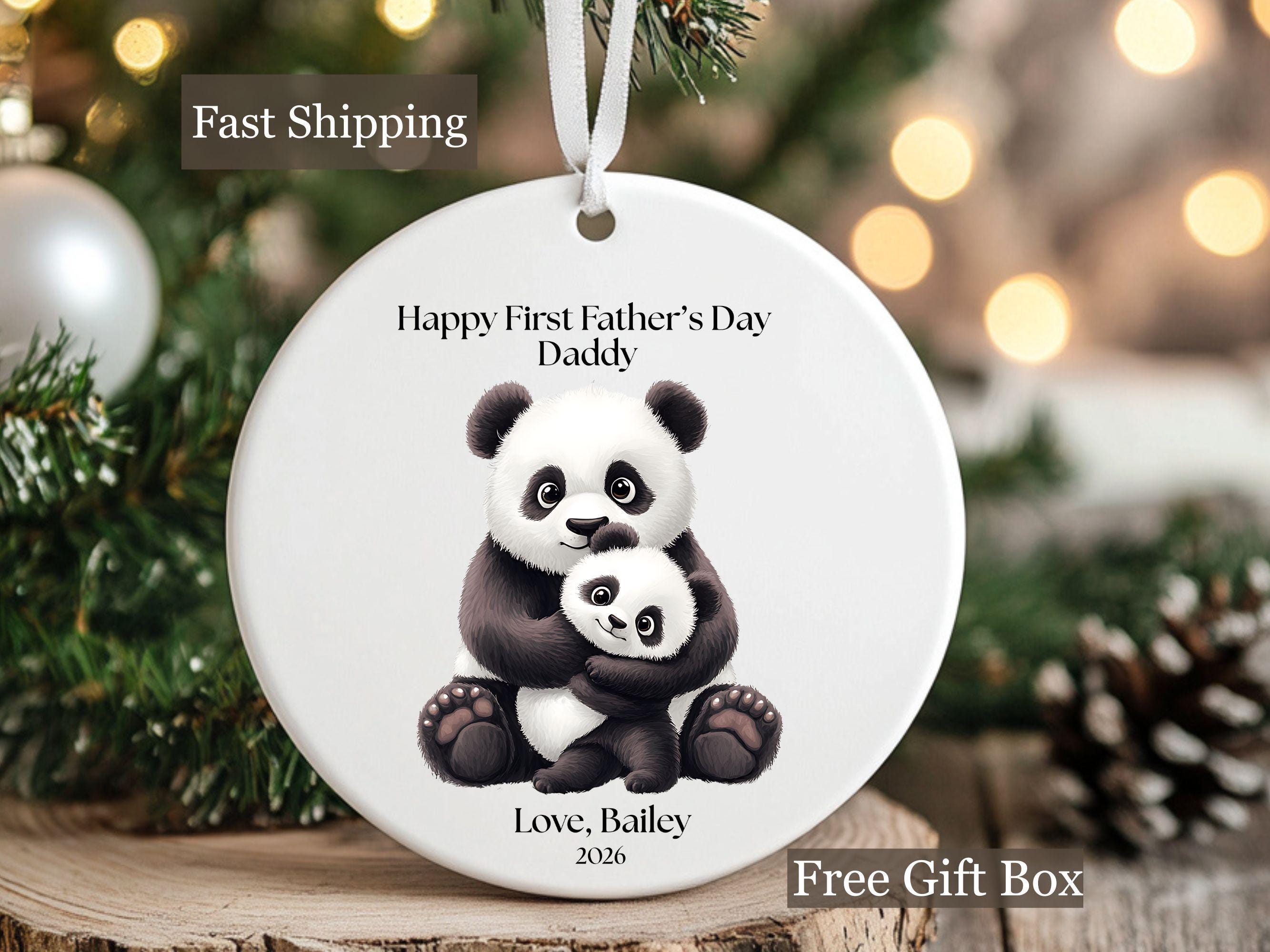 First Father's Day 2026, Fathers Day Ornament, New Father Gift, 1st Fathers Day, New Father, Gift From Baby, Gift to Dad From Baby, New Dad - Etsy