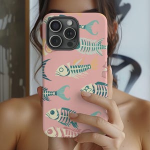 Fish Phone Case, Abstract Fish Phone Case, iPhone 16 case, iPhone 15 pro case, Fish lover Phone Case, Samsung Galaxy S24 Phone case, iPhone
