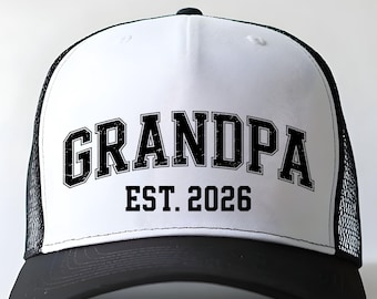 Opa Trucker Hut, neuer Opa Hut, Oma Trucker Hut, neuer Oma Hut, Großvater Hut, Oma Hut, Vatertagsgeschenk, Muttertagsgeschenk