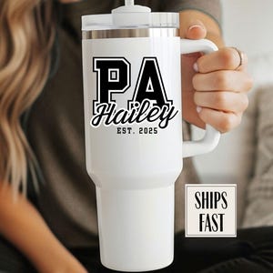 Physician assistant Tumbler 40 oz, physician assistant, physician assistant cup, Custom physician assistant tumbler, physician assistant
