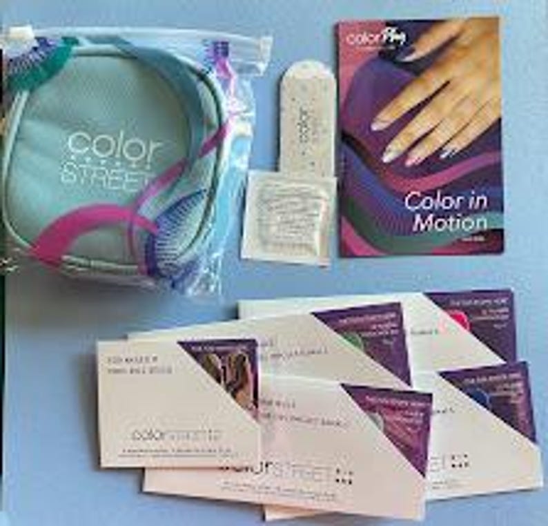 Color Street Subscription Box - Color in Motion July 2024 - Etsy