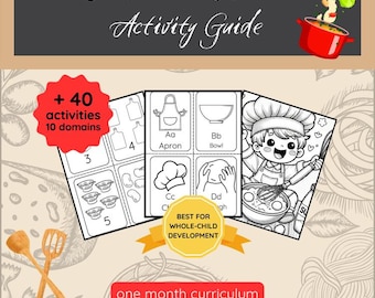Cooks in the Kitchen Preschool Activity Guide