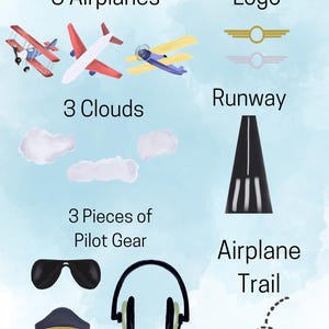 Airplane Watercolor Clipart 13 PNG Transparent Background Airplanes ...
