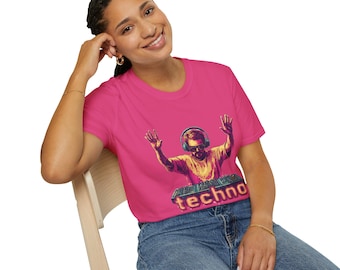 Techno Unisex Softstyle T-Shirt