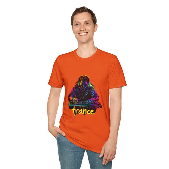 orange trance shirt