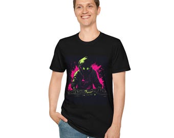 DJ Splatter Unisex Softstyle T-Shirt
