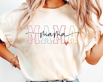 Comfort Colors® Mama T-Shirt, Mothers Day Gift, New Mom Tee