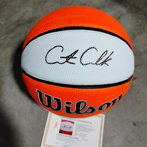 Caitlin Clark Indiana Fever Hand Signed Wilson WNBA Basketball With COA
