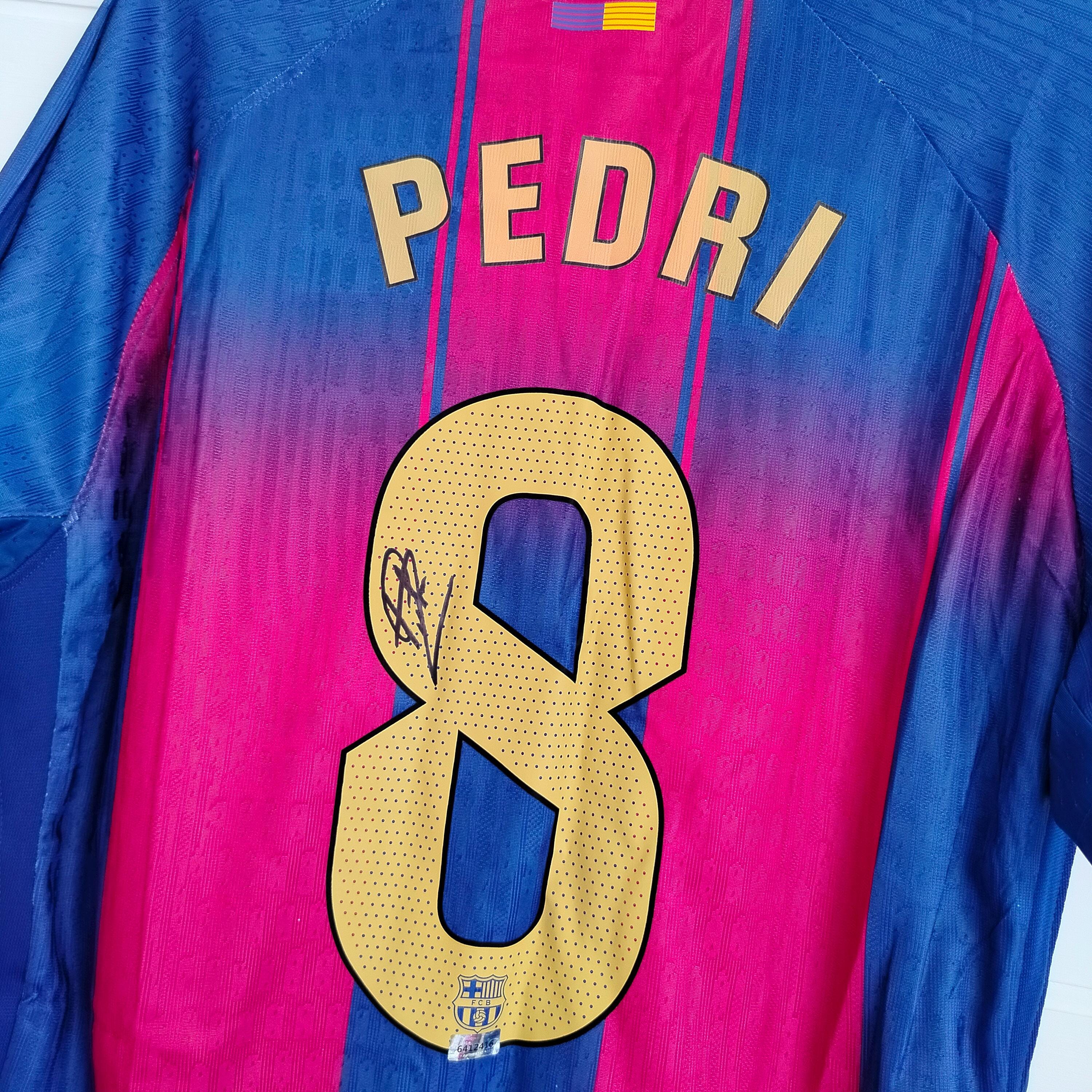 FCバルセロナ PEDRI 8番 シャツ Pedri is the new Barça number '8'