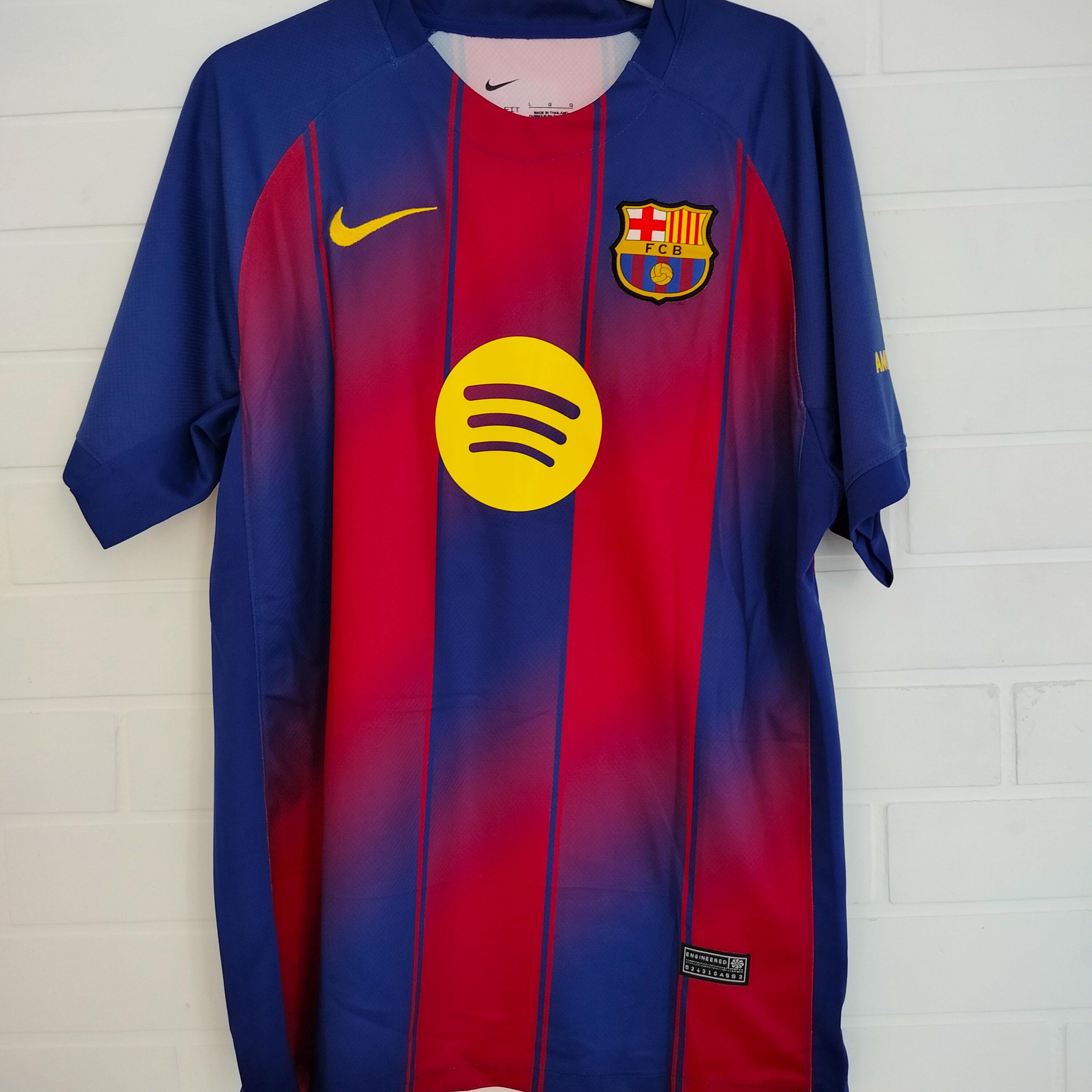 ラミーヌ・ヤマル #19 FCバルセロナ直筆サイン入りサッカージャージ