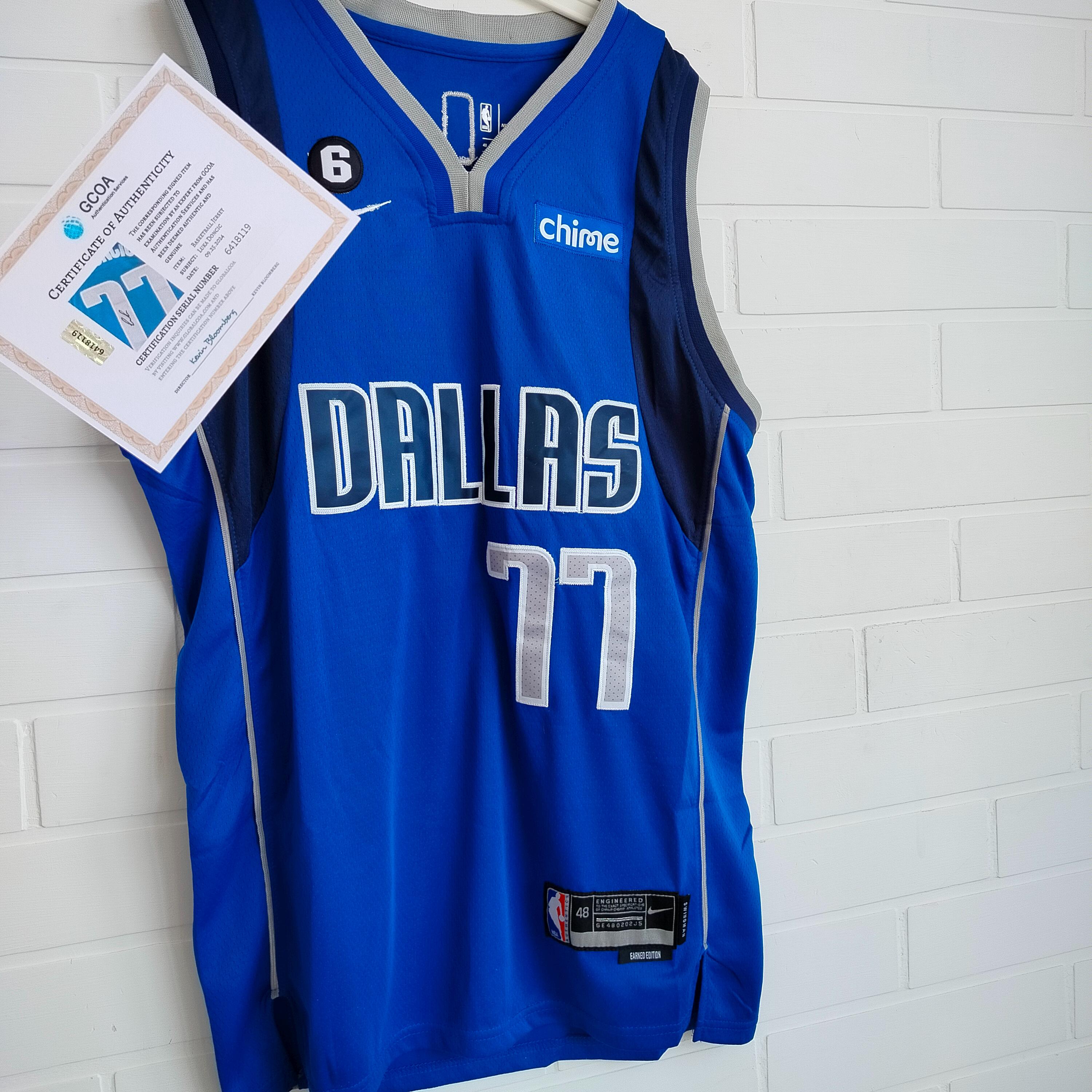 ルカ・ドンチッチ #77 直筆サイン入り ダラス・マーベリックス