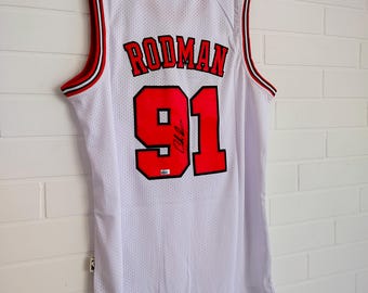 NBA Dennis Rodman Autographed Photograph with Madonna (PSA) - Etsy