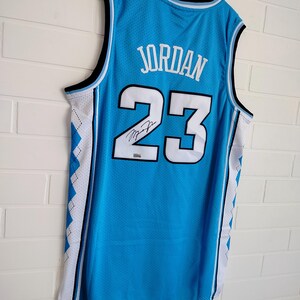 Michael Jordan Signed Autographed #23 North Carolina UNC Jersey