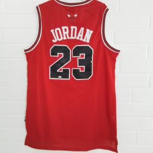 Michael Jordan Signed Autographed #23 Chicago Bulls Jersey Red With COA