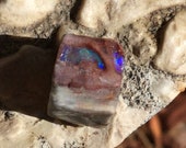 Fire Opal Rainbow Little Square