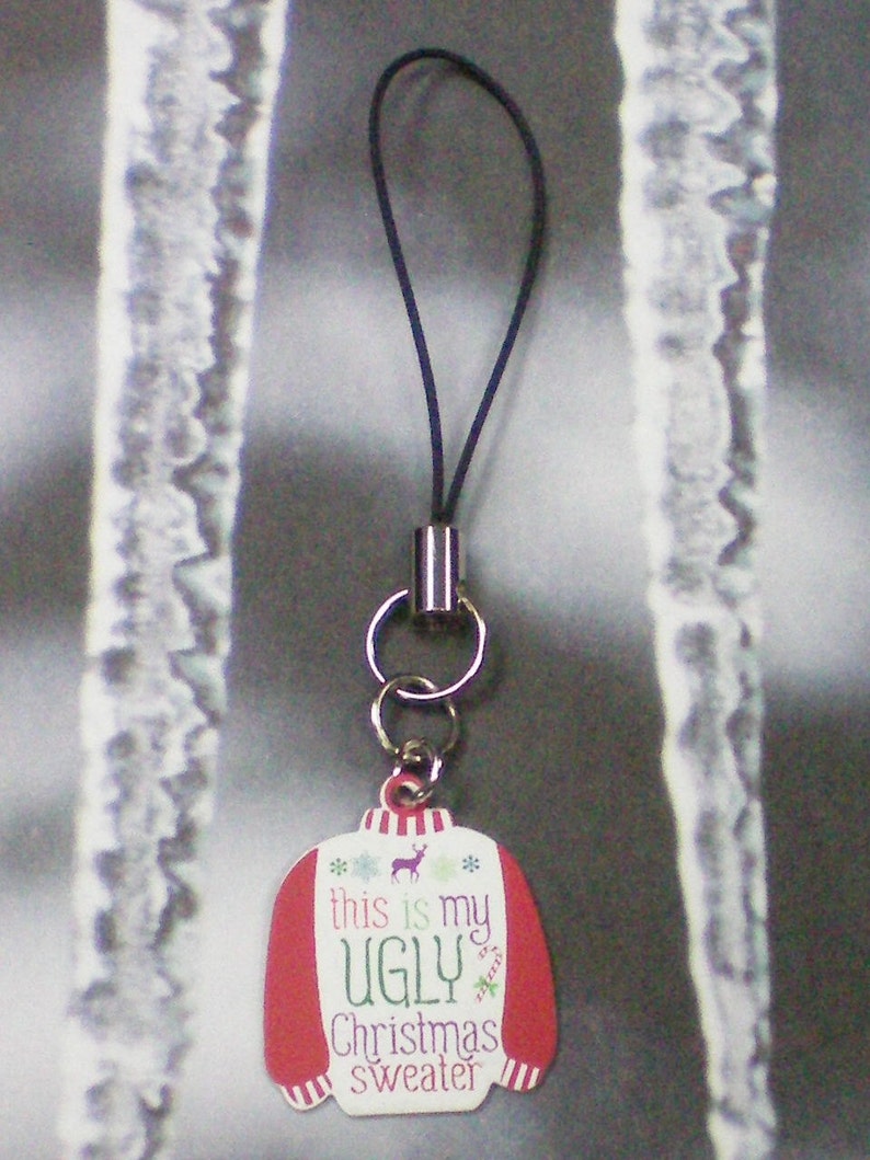 My Ugly Sweater Charm