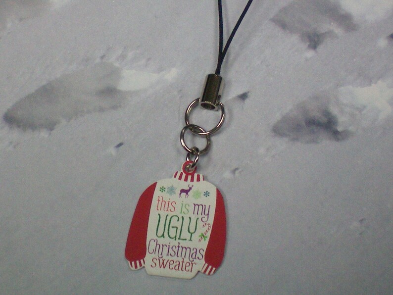 My Ugly Sweater Charm