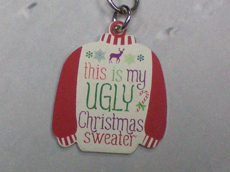 My Ugly Sweater Charm