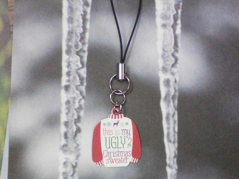 My Ugly Sweater Charm